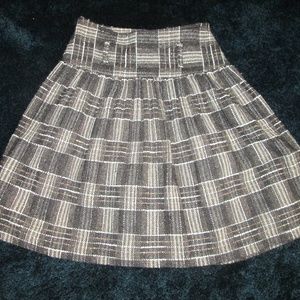 Zara Basics - Plaid Skirt